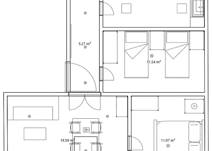 Appartamento Very Sunny With Large Balcony 3rd Floor *